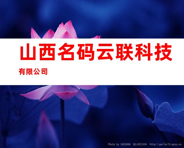山西名码云联科技有限公司